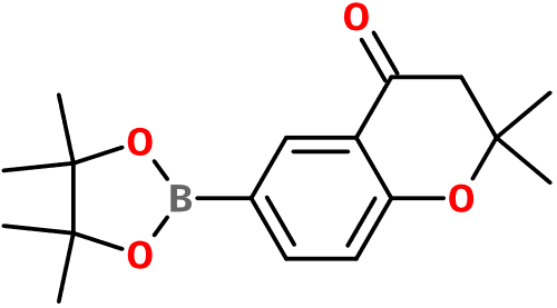(image for) MC004644 2,2-Dimethyl-6-(4,4,5,5-tetramethyl-1,3,2-dioxaborolan-2-yl)-2,3-dihydro-4H-chromen-4-one